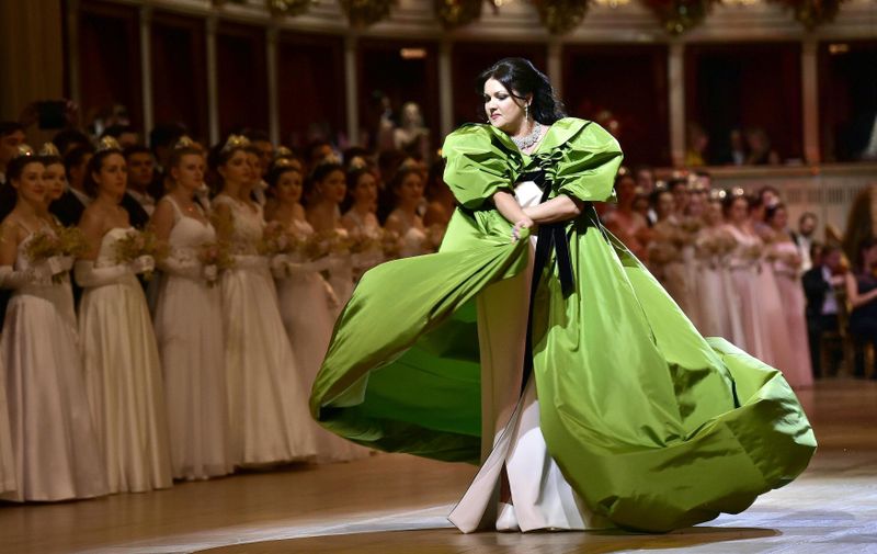 Russian-Austrian singer Anna Netrebko performs during the Vienna Opera Ball on February 28, 2019., Image: 416631080, License: Rights-managed, Restrictions: Austria OUT
SOUTH TYROL OUT, Model Release: no, Credit line: Profimedia, AFP