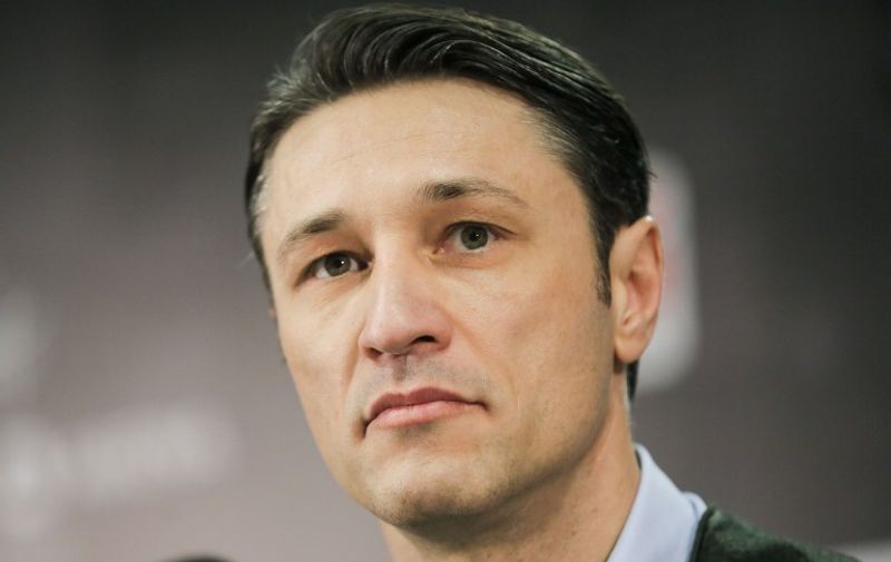 Eintracht Frankfurt's new coach, Niko Kovac, attends a press conference at German first division Bundesliga football team on March 8, 2016  in Frankfurt, western Germany.


Bundesliga strugglers Eintracht Frankfurt on Tuesday appointed Niko Kovac as head coach in their battle to stay up after predecessor Armin Veh was sacked with the club in the bottom three. / AFP / dpa / Frank Rumpenhorst / Germany OUT