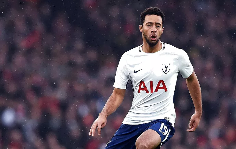 Mousa Dembele of Tottenham Hotspur  ARSENAL V TOTTENHAM HOTSPUR  ARSENAL V TOTTENHAM HOTSPUR,PREMIER LEAGUE  18 November 2017  GBB5456  PREMIER LEAGUE 18/11/17    STRICTLY EDITORIAL USE ONLY.   If The Player/Players Depicted In This Image Is/Are Playing For An English Club Or The England National Team.   Then This Image May Only Be Used For Editorial Purposes. No Commercial Use.    The Following Usages Are Also Restricted EVEN IF IN AN EDITORIAL CONTEXT:   Use in conjuction with, or part of, any unauthorized audio, video, data, fixture lists, club/league logos, Betting, Games or any 'live' services.    Also Restricted Are Usages In Publications Involving A Single Player Or One Club Or A Single Competition., Image: 355702001, License: Rights-managed, Restrictions: , Model Release: no, Credit line: Profimedia, Alamy
