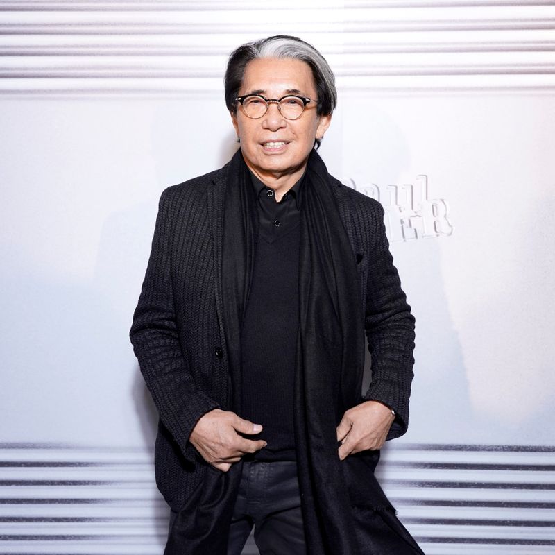 PARIS, FRANCE - JANUARY 22: Kenzo Takada attends the Jean-Paul Gaultier 50th Birthday Cocktail and Party at Theatre du Chatelet on January 22, 2020 in Paris, France. (Photo by Francois Durand/Getty Images For Jean-Paul Gaultier)