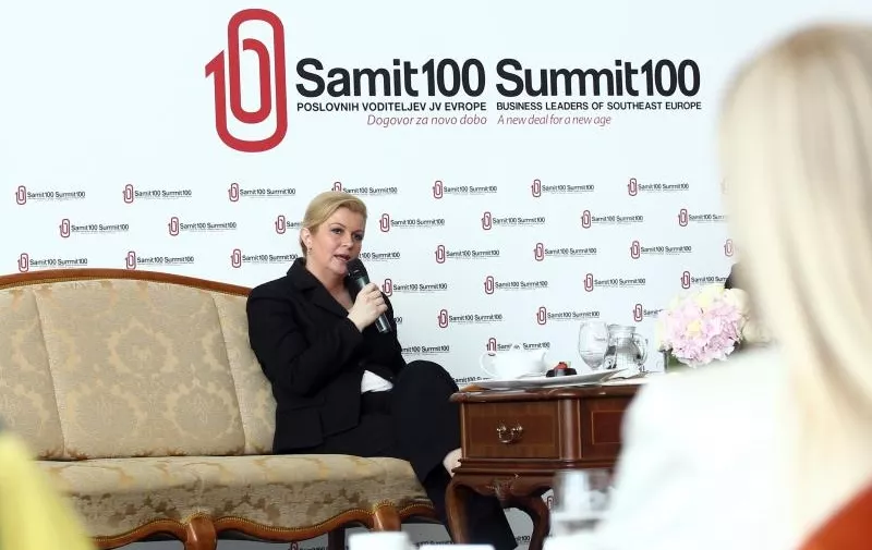 Predsjednica govori na Summitu 100
