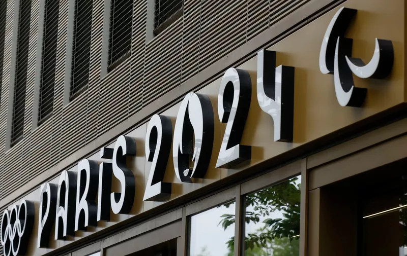 The headquarters of the Paris Olympic organizers is pictured, Tuesday, June 20, 2023 in Saint-Denis, outside Paris. French investigators searched the headquarters of the Paris Olympic organizers Tuesday in probes into suspected corruption, according to the national financial prosecutor's office. (AP Photo/Thomas Padilla)
