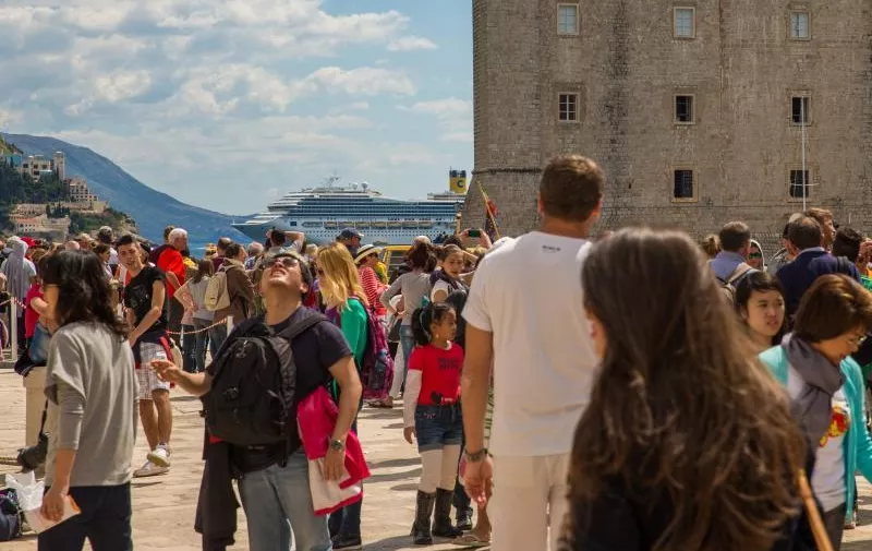 Dubrovnik u turističkoj sezoni