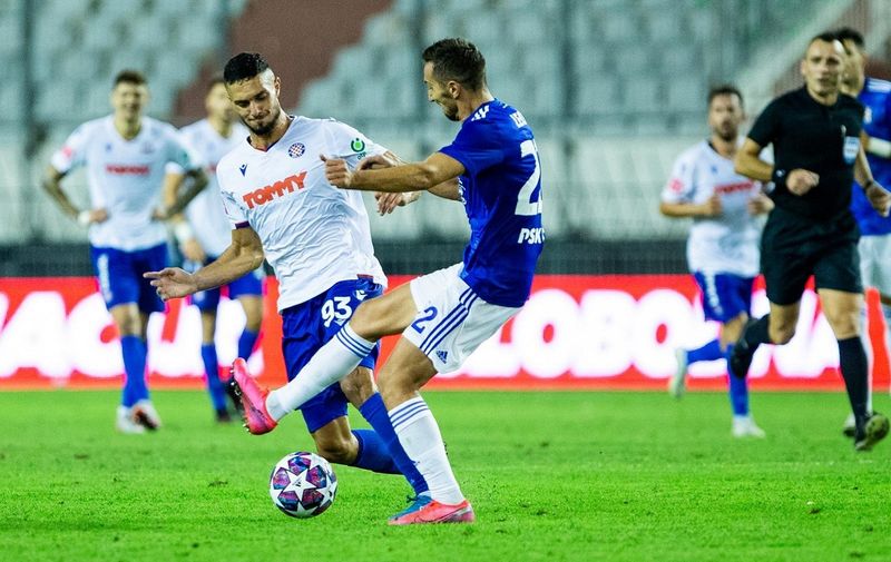 12.09.2020., Split, Poljud - Hrvatski Telekom Prva liga, 4. kolo, HNK Hajduk - GNK Dinamo.
Photo: Milan Sabic/PIXSELL