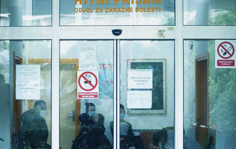 03.02.2020., Split - Hitni prijam Odjela za zarazne bolesti Klinickog bolnickog centra Split.
Photo: Ivo Cagalj/PIXSELL