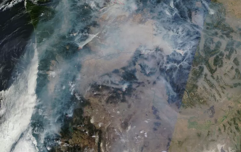 Dim je vidljiv na satelitskim snimkama NASA-e