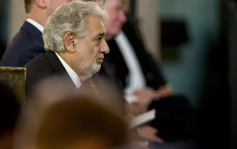 Chairman of Europa Nostra, tenor Placido Domingo during the European Heritage Awards ceremony on Monday 15th May, 2017, in Turku, Finland. LEHTIKUVA / RONI LEHTI - FINLAND OUT. NO THIRD PARTY SALES.
European Heritage Awards, Turku, Finland - 15 May 2017,Image: 332526018, License: Rights-managed, Restrictions: , Model Release: no