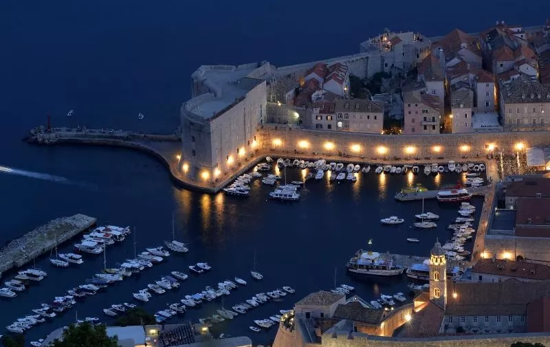 08.08.2015., Dubrovnik - Panoramski pogled na grad sa Srdja. 
Photo: Marko Lukunic/PIXSELL