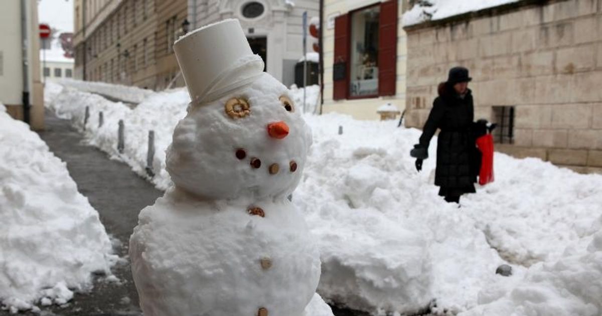 Čini Se Da Nam Napokon Stiže Prava Zima, Meteorolozi Predviđaju Da će ...