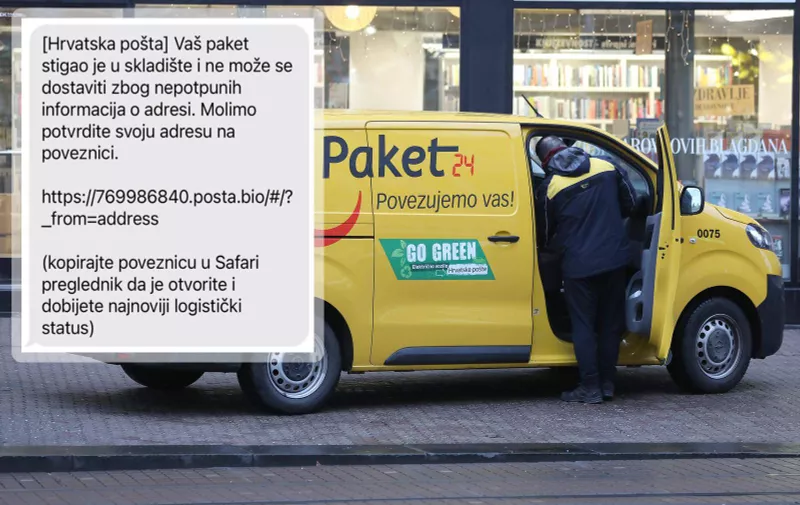 09.01.2023., Zagreb - Za dostavu paketa Hrvatska posta sve vise koristi elektricna vozila.