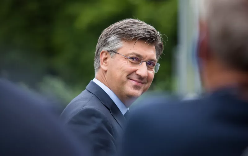 Croatian Prime Minister Andrej Plenkovic arrives at the 15th Bled Strategic Forum.
European leaders met at the annual strategic forum in Bled to discuss Europe after Brexit and COVID-19 pandemic.
The annual strategic forum in Bled, Slovenia - 31 Aug 2020,Image: 555624158, License: Rights-managed, Restrictions: , Model Release: no, Credit line: Profimedia