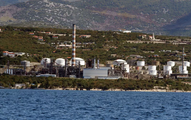 13.08.2016., Urinj - INA rafinerija nafte. "nPhoto: Goran Kovacic/PIXSELL