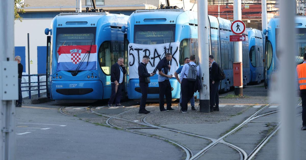 Dio ZET-ovih tramvaja i autobusa satima nakon zabrane štrajka konačno počeo voziti