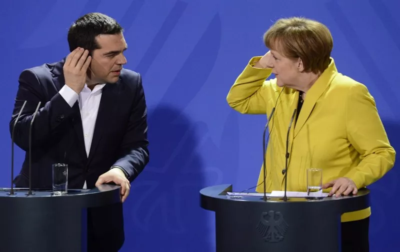 Alexis Tsipras i Angela Merkel