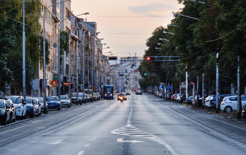 30.07.2021., Zagreb - Prazne zagrebacke ulice ljeti. Maksimirska ulica.   Photo: Tomislav Miletic/PIXSELL