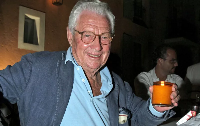 File photo : British photographer David Hamilton attends the Mamounia's dinner at the hotel 'Byblos' in Saint-Tropez, France on July 15, 2005. British photographer David Hamilton, best known for nude images of young girls, has died at his home in Paris at the age of 83. The circumstances of his death are unclear. Some media reports suggest he killed himself. In a book published last month, prominent TV presenter Flavie Flament described being raped in the 1980s by a famous photographer, without giving a name. In an interview with L'Obs weekly last week, Flament named Hamilton as her attacker. Other women then levelled similar accusations., Image: 306777685, License: Rights-managed, Restrictions: , Model Release: no, Credit line: Profimedia, Abaca