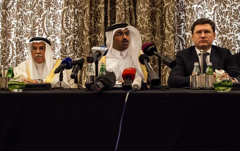 Katarski, saudijski i ruski ministri energetike 