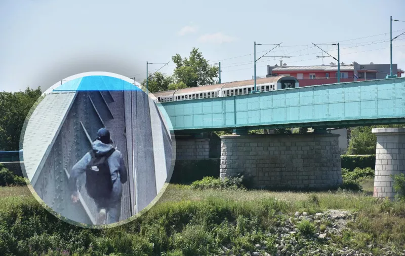 09.07.2018., Zagreb - Na zeljeznickom putnicki vlak pregazio je pjesaka. Photo: Davor Visnjic/PIXSELL
