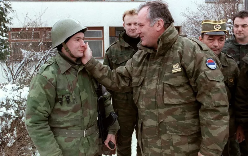 Zapovjednik vojske bosanskih Srba Ratko Mladić