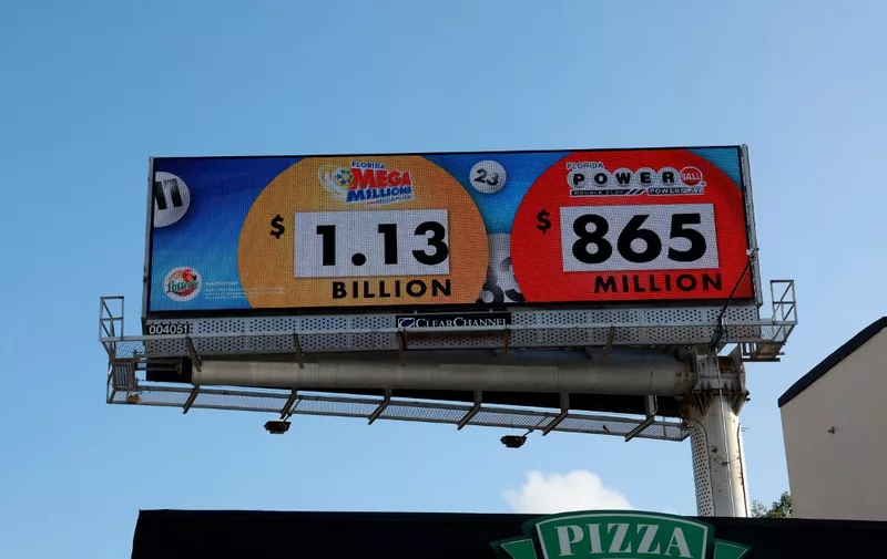 MIAMI, FLORIDA - MARCH 26: A billboard shows the jackpot amount for the Mega Million lottery on March 26, 2024 in Miami, Florida. The Mega Millions jackpot has reached $1.13 billion for tonight's drawing. (Photo Joe Raedle/Getty Images) (Photo by JOE RAEDLE / GETTY IMAGES NORTH AMERICA / Getty Images via AFP)