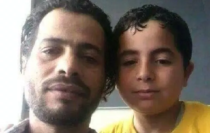 Wael al-Sahlee i njegov devetogodišnji sin Montasser
