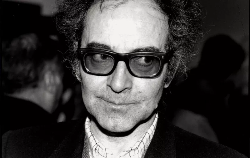 Jean Luc Godard a la Cinematheque en 1985.
PARIS . 1985//GINIES_GINIES764/Credit:GINIES MICHEL/SIPA/1805150846,Image: 371739771, License: Rights-managed, Restrictions: , Model Release: no