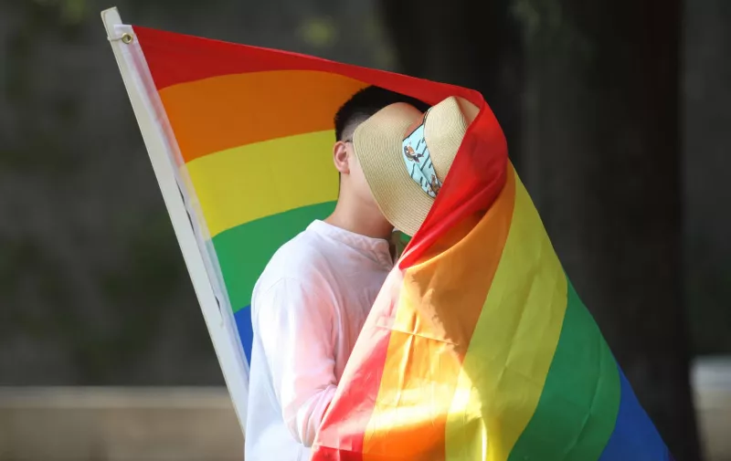 15.06.2019., Split - 9. splitska Parada ponosa u organizaciji LGBT centra te uz potporu svedskog i norveskog veleposlanstva i nekoliko udruga. Sudionici se tradicionalno krenuti iz parka Djardina. Photo: 