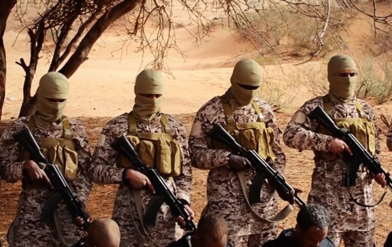 An image grab taken on April 19, 2015 from a video reportedly released by the Islamic State (IS) group through Al-Furqan Media, one of the Jihadist platforms used by the militant organisation on the web, purportedly shows men described as Ethiopian Christians captured in Libya kneeling on the ground in front of masked militants before [&hellip;]